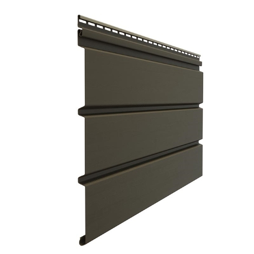 Софит сплошной для сайдинга Деке Премиум Шоколад