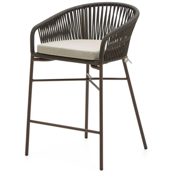 Полубарный стул Yanet зеленый