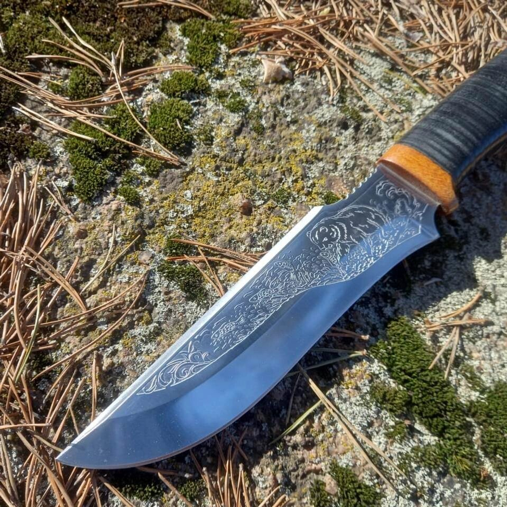 Нож НС-24 Стиль-М, гравировка (Златоуст)