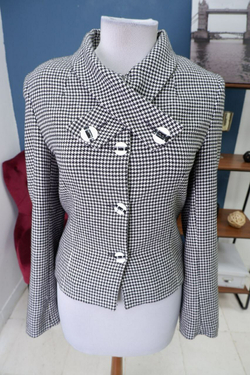 Пиджак с принтом 42 размер