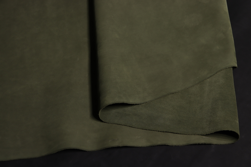 1,1-1,3 Кожа Подкладочная Франт (Велюр КРС) Малахит