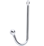 Крюк анальный металлический с шариком