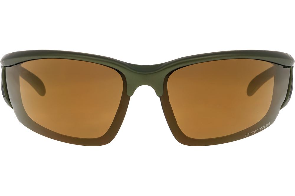 Спортивные очки GOG Lynx / Matt Dark Green-Black / Gold Lens