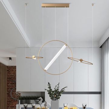 Светодиодный подвесной светильник в кольцевом каркасе RESIST-LED