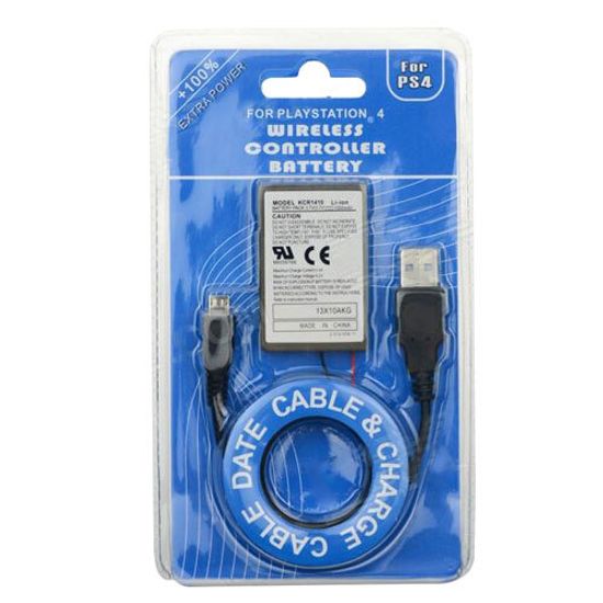 PS 4 Battery pack 2000mAH+Cable Charger