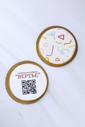 Пряник ≈ 8 см, форма: на выбор