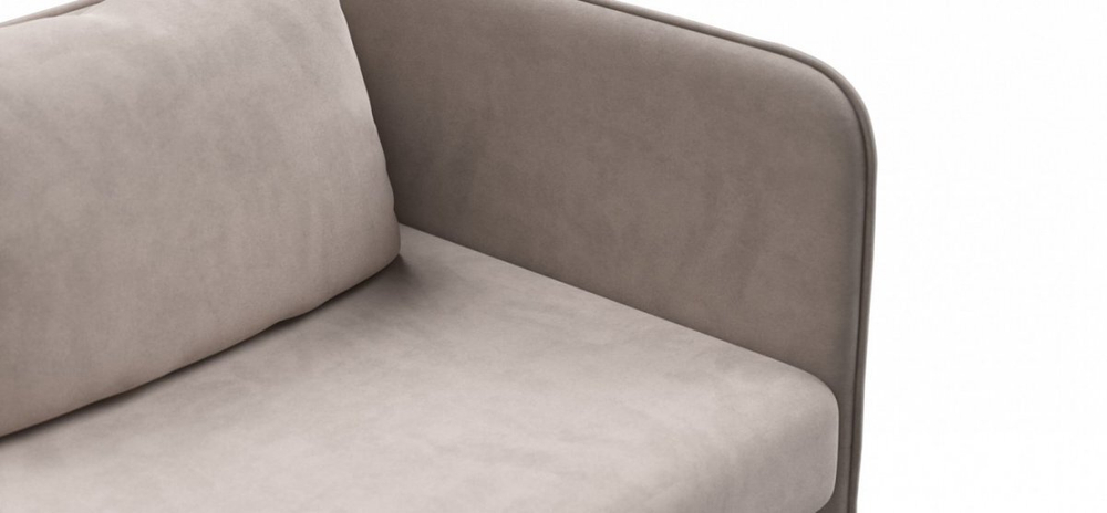 Тахта Ирис Велюр Монолит латте