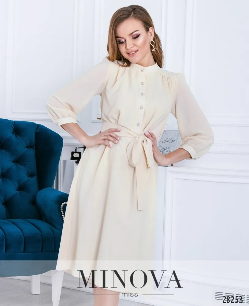 Платье 3113-беж Minova