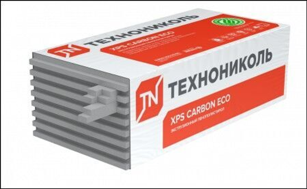 Пенополистирол XPS Carbon ECO (1180х580х100 мм) 2,76 м2