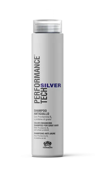 Серебряный шампунь с анти-желтым эффектом