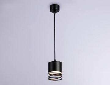 Светильник подвесной со сменной лампой 1*GX53 TN71109 BK чёрный Techno Ambrella