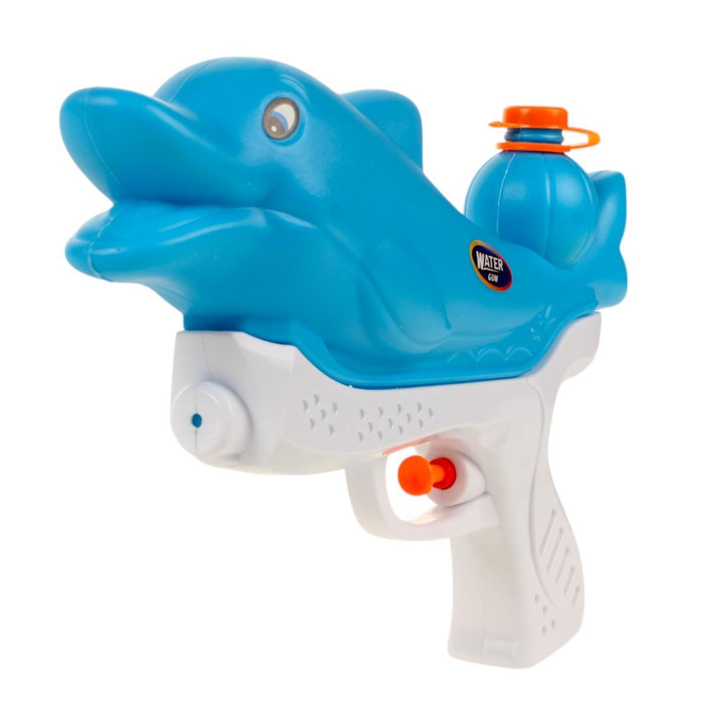 Водный пистолет 25см. микс, пакет 77738