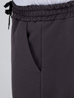 Джоггеры карго теплые.Графит