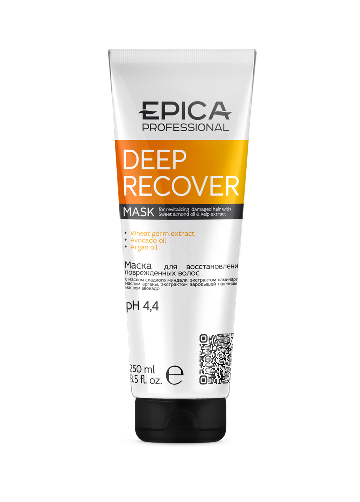 Маска EPICA Professional Deep Recover для восстановления повреждённых волос 250мл