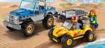 LEGO City: Перевозчик песчаного багги 60082 — Dune Buggy Trailer — Лего Сити Город