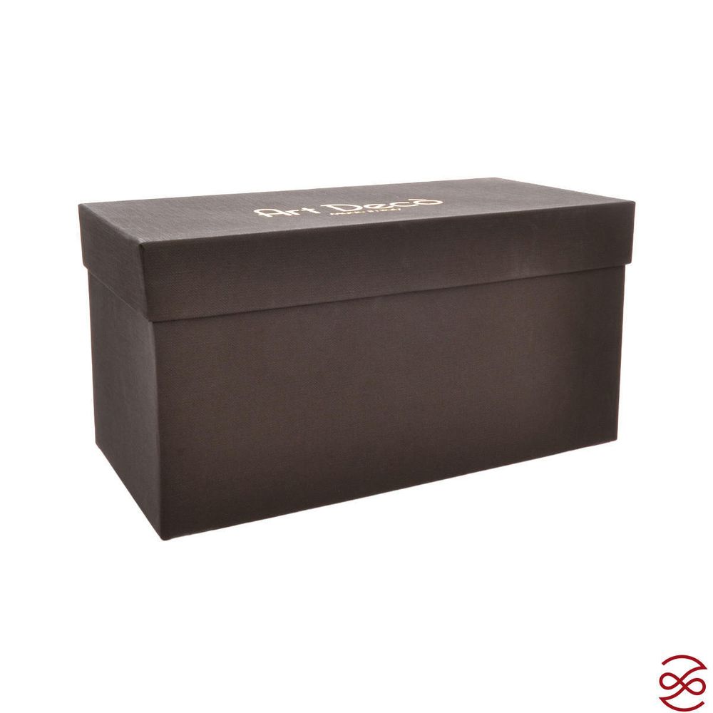 Конфетница Art Deco` Coll.Barocco Blue 18 см