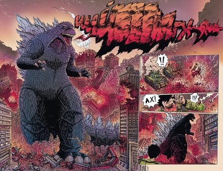 Комикс Годзилла. Полувековая война