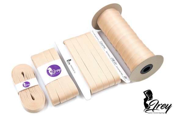 126 640/15 Бретель Lauma 15 мм, телесный 126