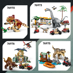 LEGO Jurassic World - Побег на внедорожнике от раптора 76972