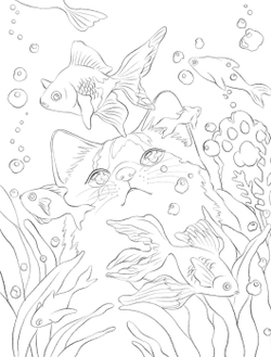 Animals Resembling Today's Season. Coloring Book