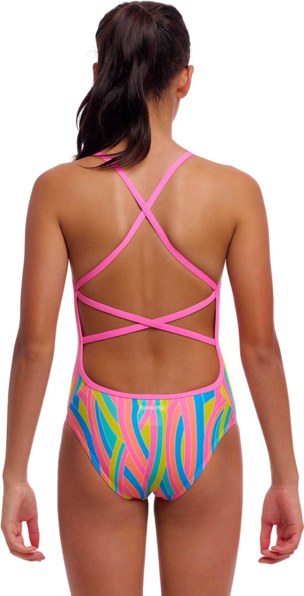 Купальник FUNKITA Girl's Swirly Straws