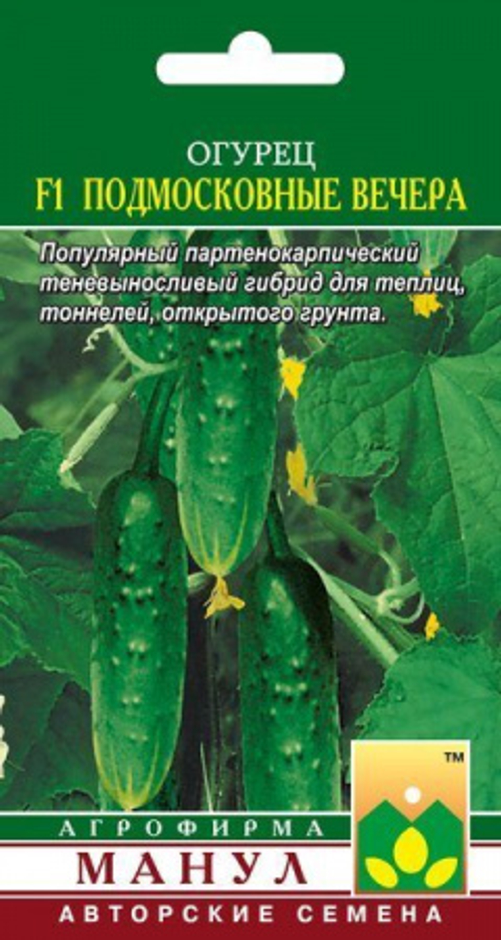 Огурец Подмосковные вечера Манул