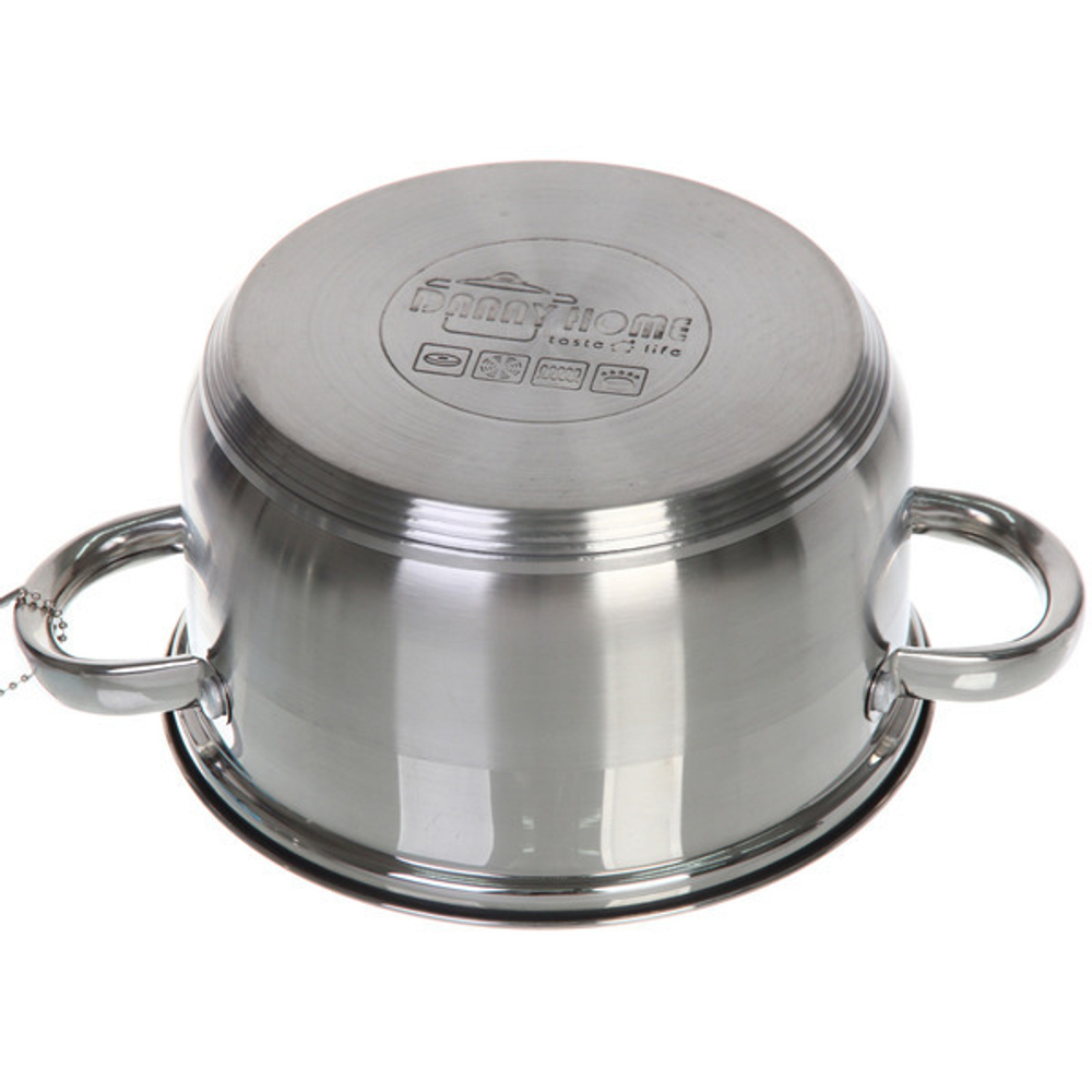 Набор посуды из нержавеющей стали EMMA 3 предмета (3 кастрюли 1,9л, 2,7л, 3,6л), DH14-3