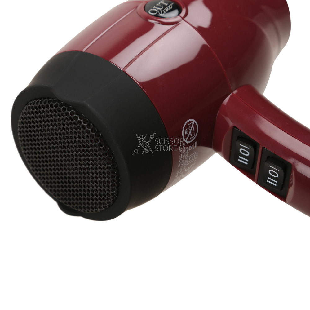 OutLine | Профессиональный фен кнопка переключения температуры и скорости воздушного потока