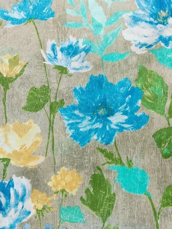 Постельное бельё 2 сп. Capri 175х210 см, 180х210 см, 50х70 см 2 шт, голубой, микрофибра, 100% полиэстер