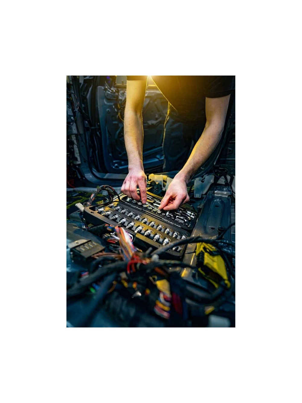 Набор инструментов Inforce 46 предметов 1/4 Inforce, Сталь Cr-V, Профессиональный, 06-07-11