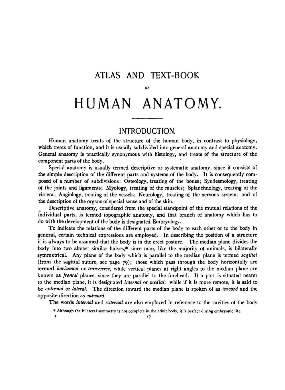 Atlas and Text-Book of Human Anatomy. Volume 1 | Johannes Sobotta