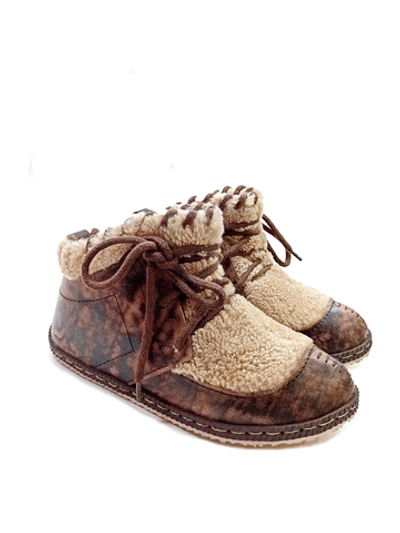 Ботильоны меховые "Sand&Turtle"