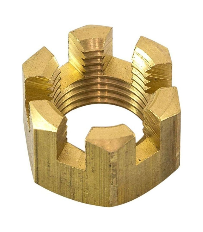 Гайка корончатая на гребной вал Yamaha 40-90, Recmar