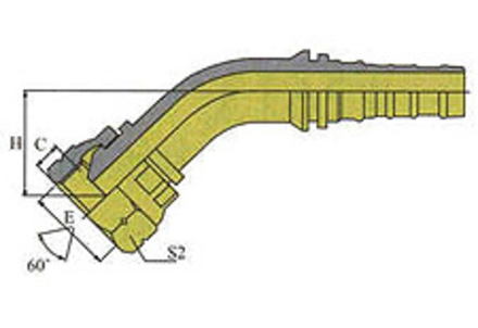 Фитинг DN 25 BSP (Г) 1 (45) Interlock