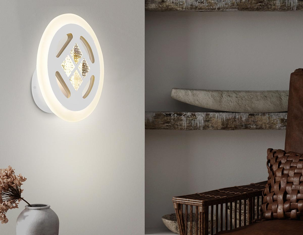 Настенный светодиодный светильник Ambrella Light Ice FA2955