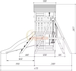 Детская площадка Савушка Мастер 3 Семейная