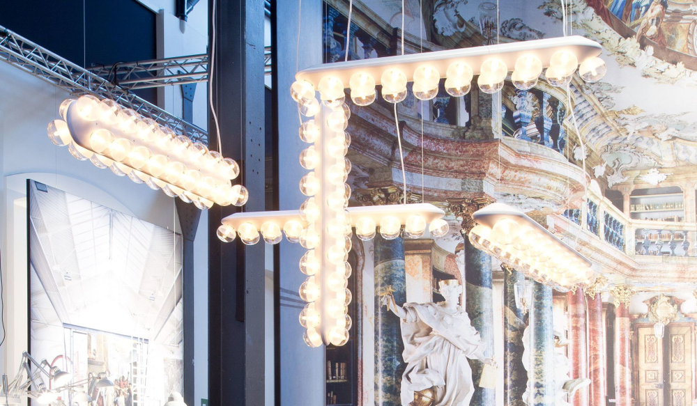 Pendant design lamp  Prop Light horizontal by Moooi