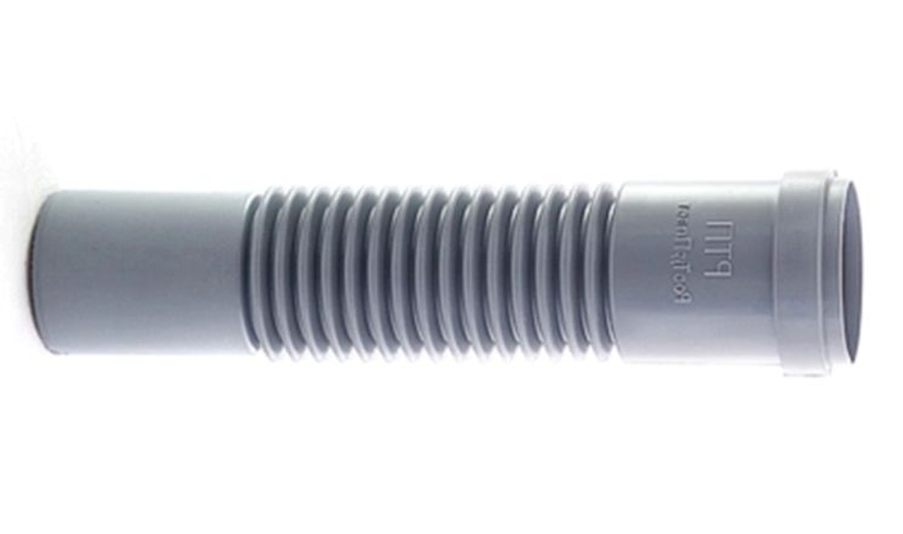 Патрубок гибкий гофрированый 50 мм ПП Канализация