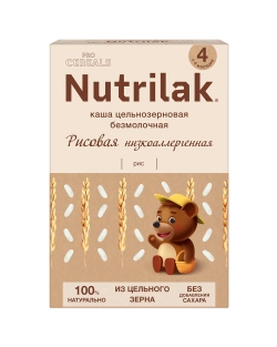 Каша безмолочная Nutrilak Premium Procereals рисовая 200г с 4месяцев