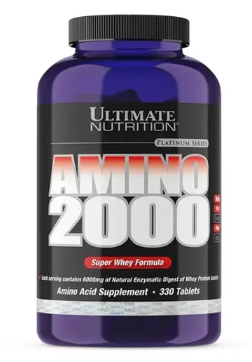 Ultimate Nutrition Amino 2000 330 Tablets , Аминокислоты