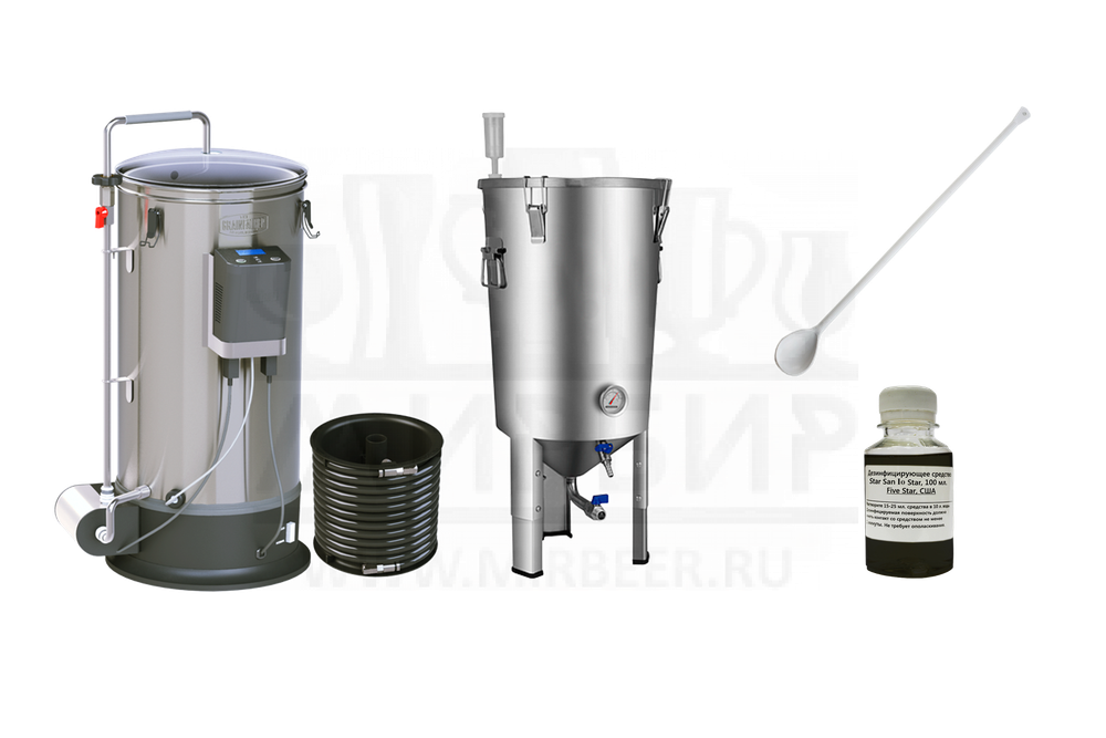 Комплект: Пивоварня Grainfather G30 + ЦКТ Easy Brew