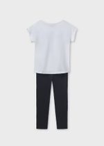 футболка с леггинсами