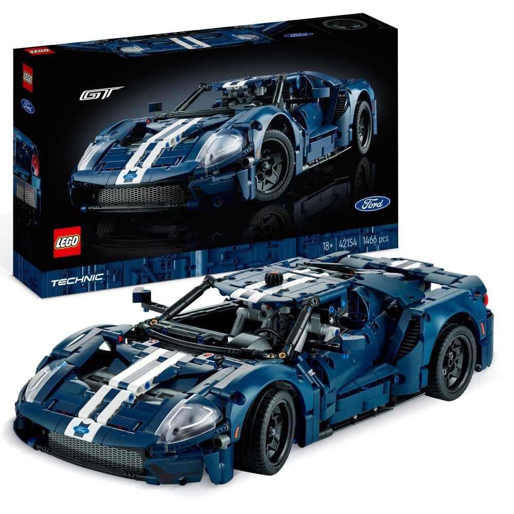 LEGO Technic - Ford GT, 2022 г., версия 42154 / артикул   42154  / GTIN 5702017424965