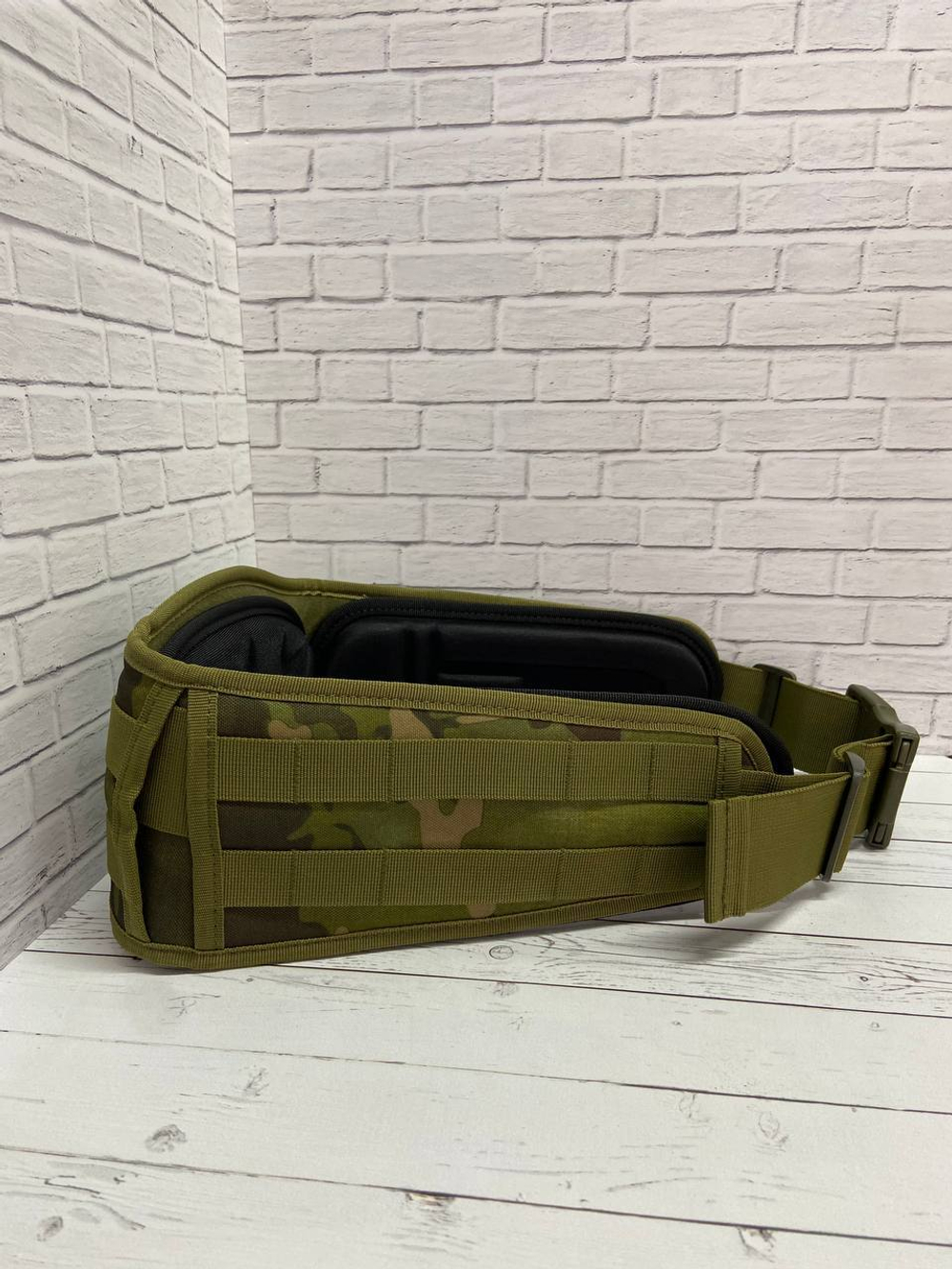 Тактический боевой пояс с MOLLE-системой / мультикам