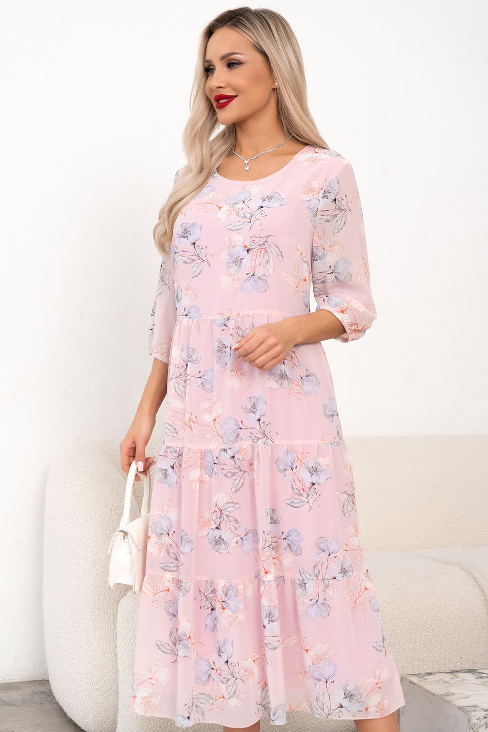 Платье Хелен (розовый) Р11-2075/12 Nikol