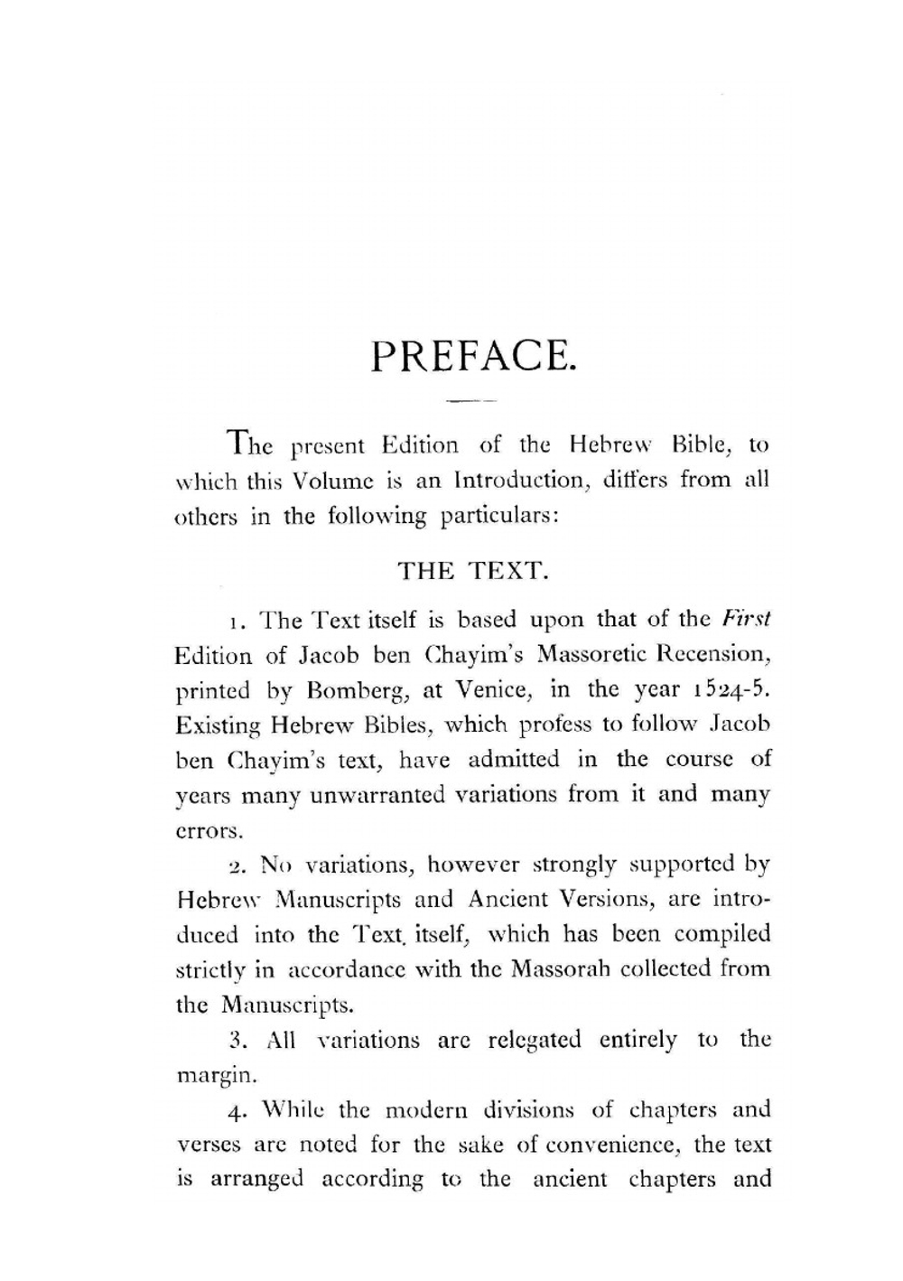 Introduction to the Massoretico-critical. Edition of the Hebrew Bible 01 | C.D. Ginsburg