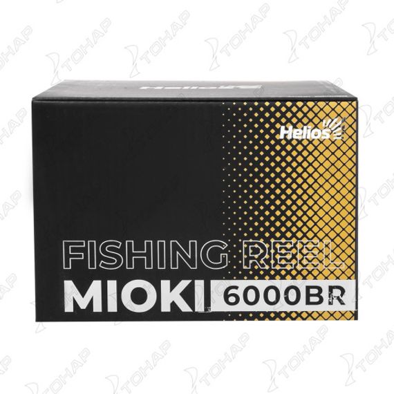 Катушка MIOKI 6000 BR 5+1 подшип + зап.шпуля Helios (HS-KF-M6000-S)