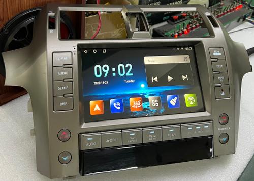 Магнитола для Lexus GX460 2009-2019 - Kuberg ZH-L9002 монитор 9", Android 13, Быстрая, CarPlay, 4G SIM-слот