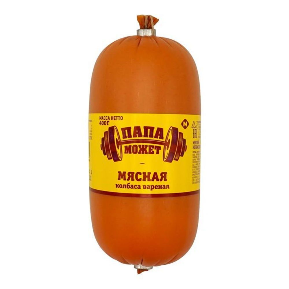 Колбаса Мясная Папа может 400 гр