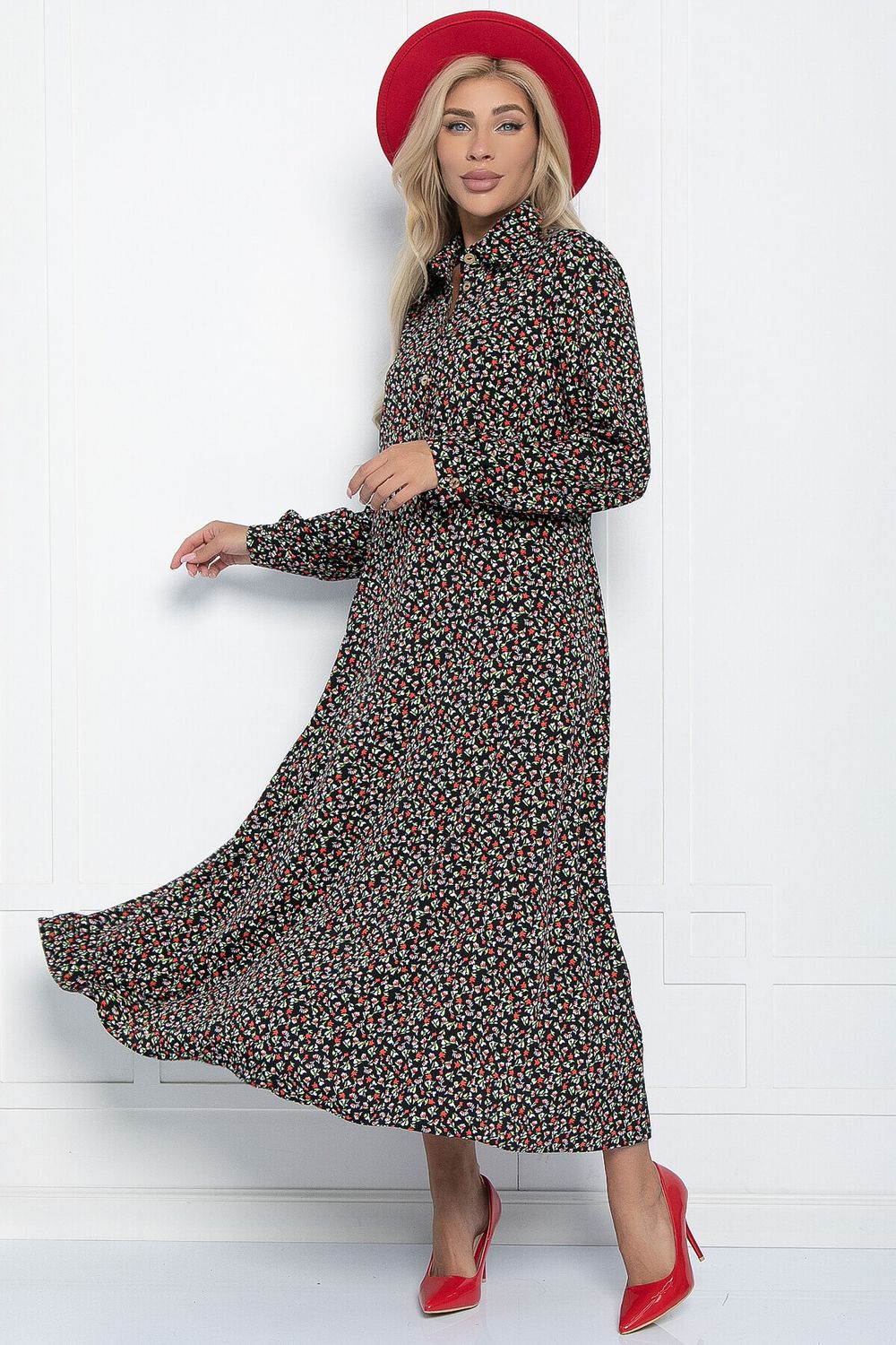 Платье Арвен (черное) П11069 LT Collection